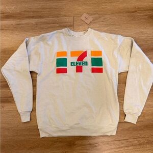 Poppy & Bowe 7-11 Seven Eleven Crewneck NWT